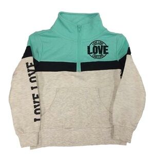 Flirtitude Active Sweatshirt Girls Size M Kangaroo Pocket in front